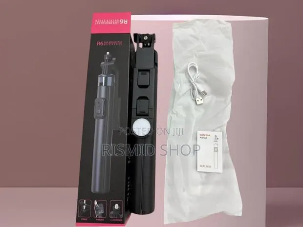 R6 360° Rotating Bluetooth Selfie Stick & Tripod · Photo 1