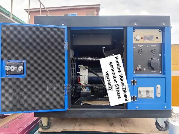 Perkins 18kVA Diesel Generator – Quality Power for Home and Business · Photo 1