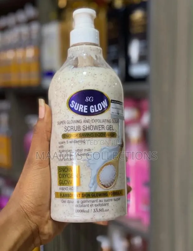 Sure Glow Super Glowing and Exfoliating Sugar Scrub Shower Gel · Photo 1