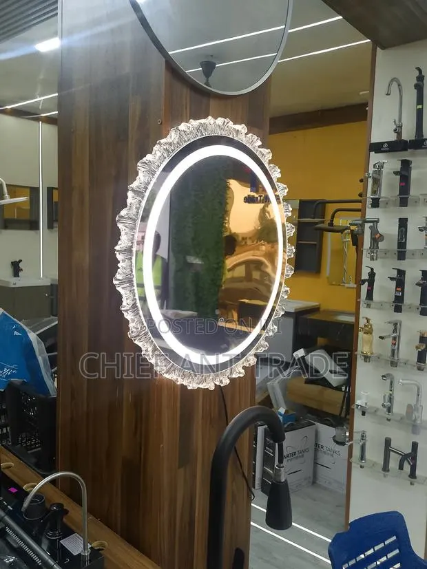 Touchscreen Smart Led Mirror With Lights Zy 412 60cm · Photo 1