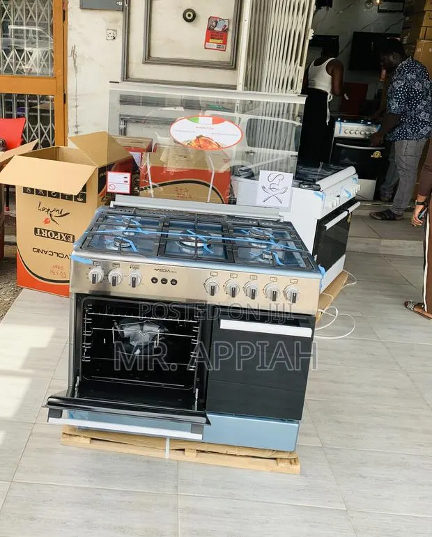 Purchase Original Mediatech 5 Burner Freestanding Gas Cooker(Gray) · Photo 1