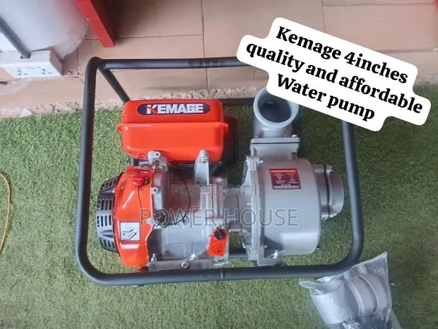 Powerful KEMAGE Water Pump – Heavy-Duty Petrol Engine for Fast · Photo 1