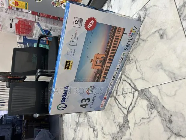 Get Authentic Clear Smart 43 Inch FHD Led (Sig-K42v6-S) Sigma Tv · Photo 1