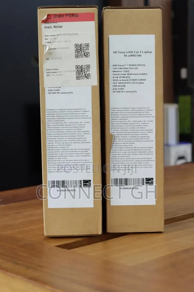 New Laptop HP 16GB AMD Ryzen 7 SSD 1T · Photo 1