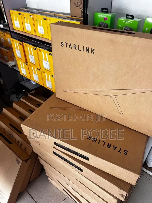 Starlink Standard Internet Kit + Wall Mount – Brand New · Photo 1