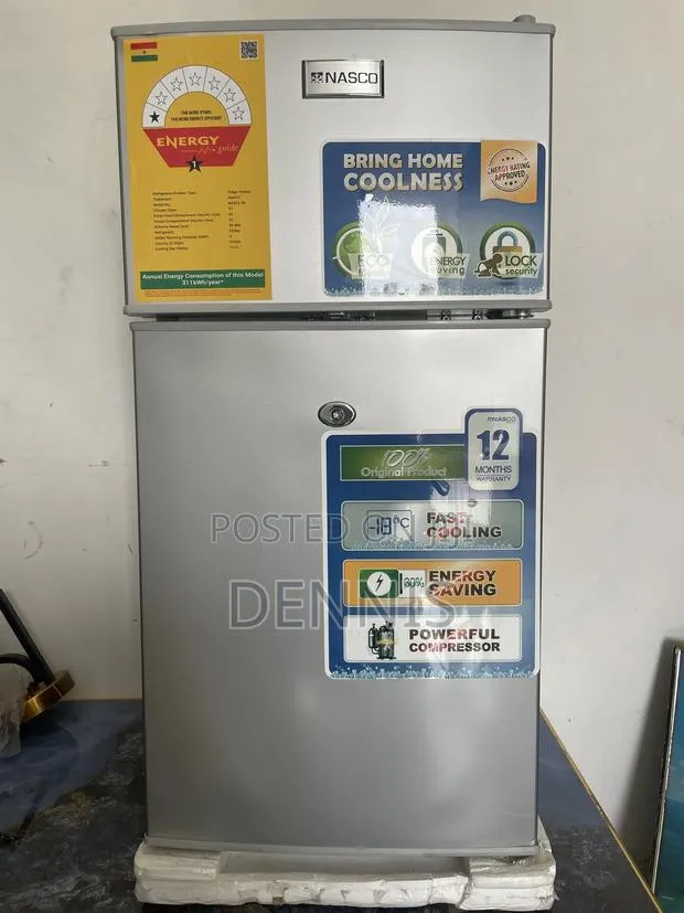 Nasco Nasf2-90 65l Double Door Top Freezer Refrigerator · Photo 1
