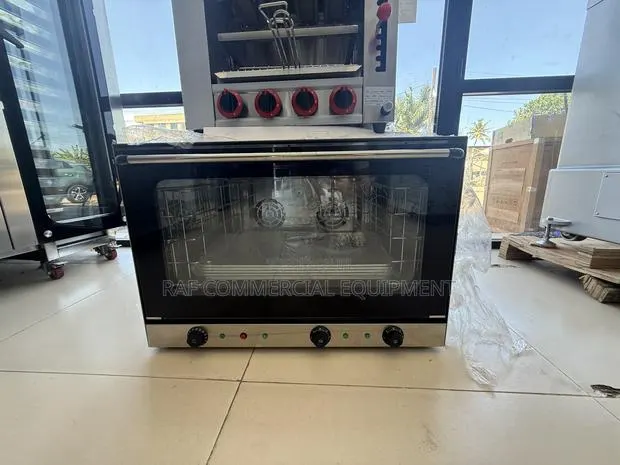 Commercial 4 Tray Electric Connection Oven With Steam · Photo 1