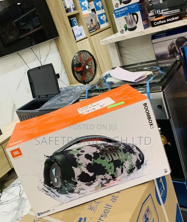 Let the JBL Boombox 3 Bluetooth Speaker Do the Talking · Photo 1