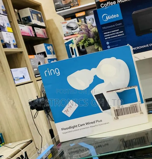 Buy Original Ring Floodlight Cam Wired Plus Outdoor Security Camera · Photo 1