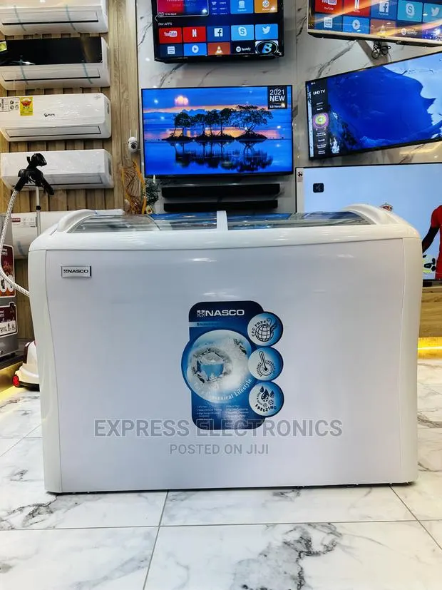 Nasco NAS-FS350G 298litre Display Freezer · Photo 1