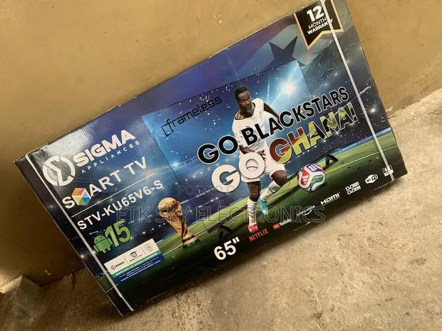 Exclusive Sigma 65 Inches TV · Photo 1