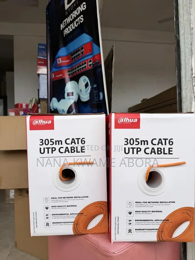 Dahua Cat 6 Cable Full Copper · Photo 1