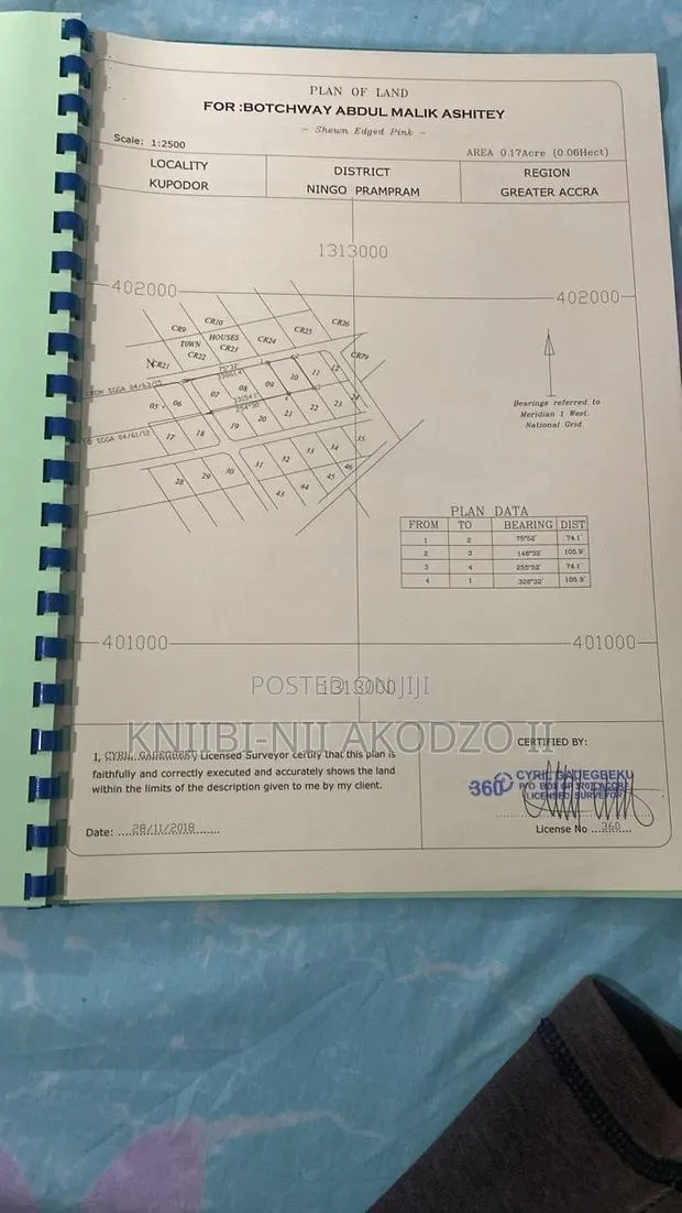 Land for Sale at Kupodor at Prampram · Photo 1