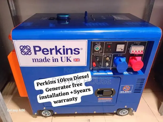 Tale Smith Perkins Diesel Generator 10kva Silent · Photo 1