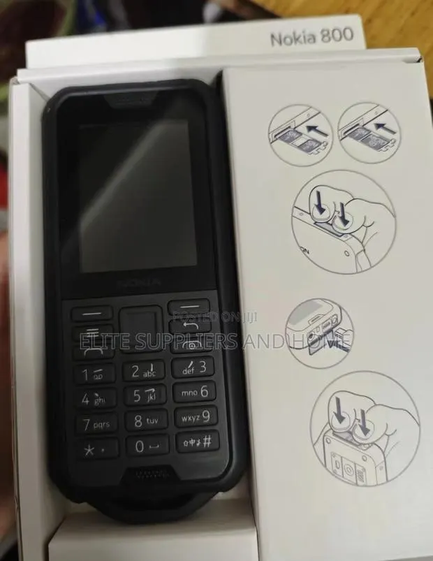 Nokia 800 Tough 4 GB Black · Photo 1