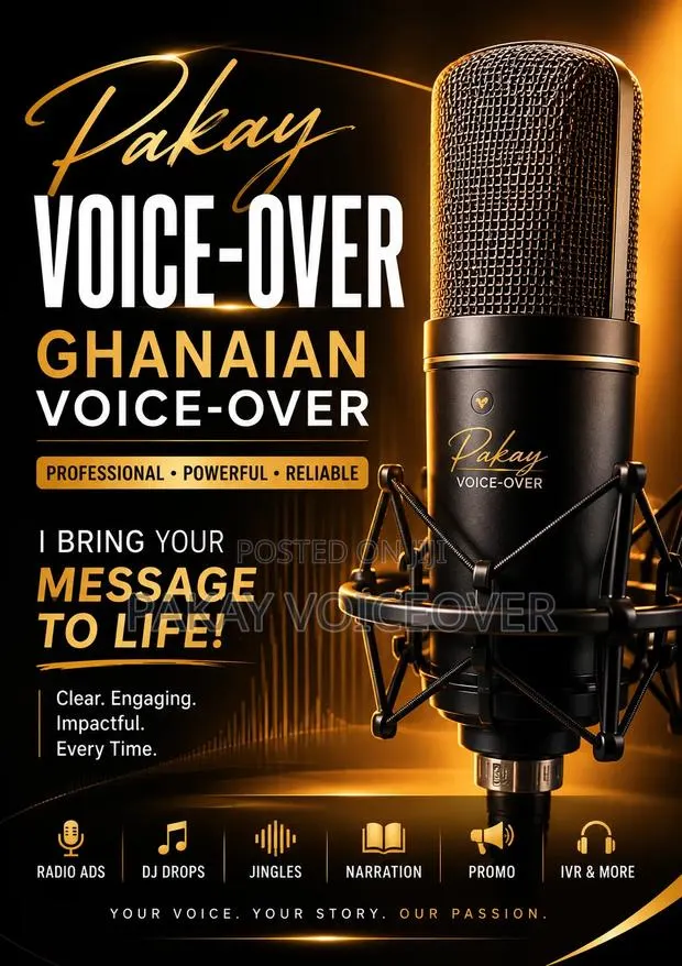 Ghanaian Twi Fante Voice-Over · Photo 2