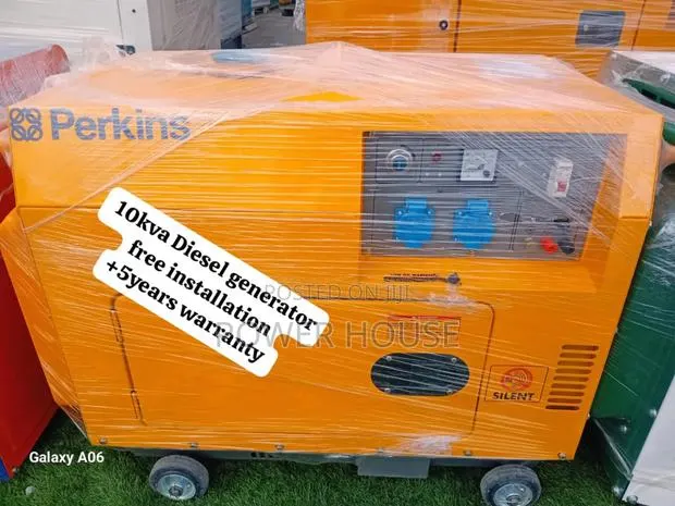 Power Cell Perkins Diesel Generator 10kva Silent · Photo 1
