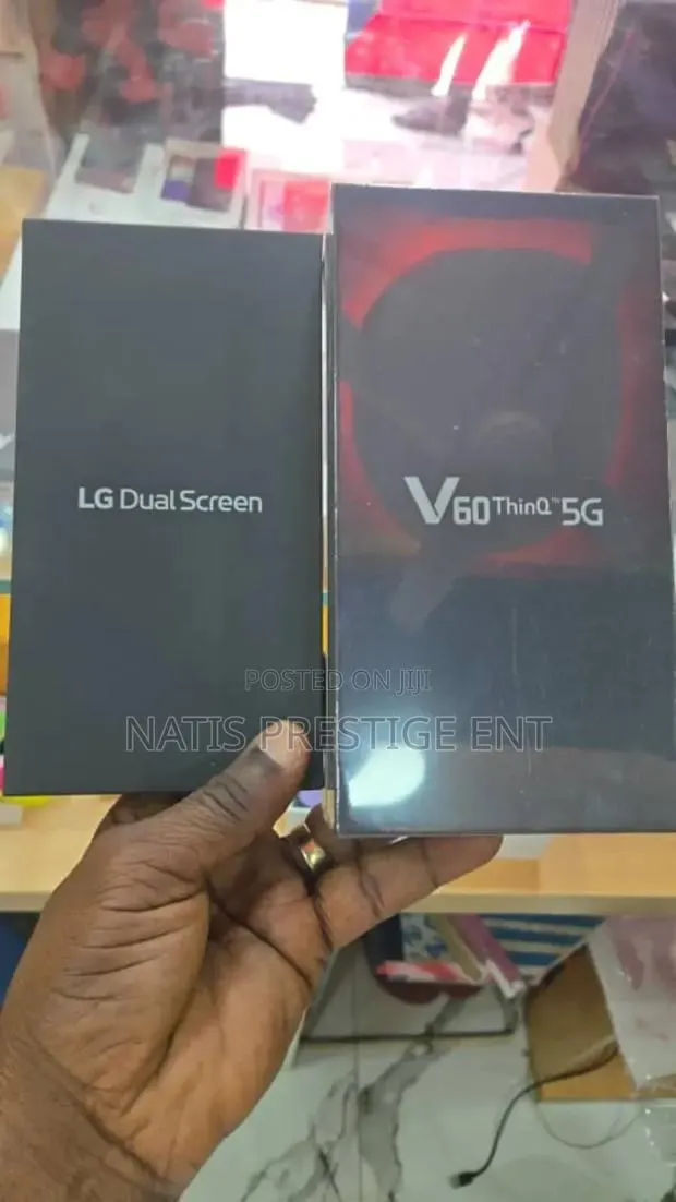 New LG V60 ThinQ 5G 128 GB Black · Photo 1