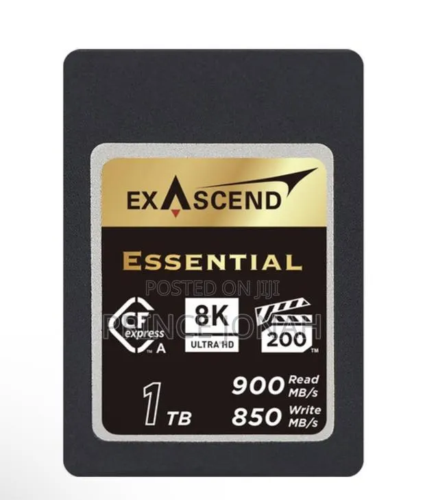 Rent/Hire Exascend 1tb Series Cfexpress Type a Memory Card Accra Ghana · Photo 1