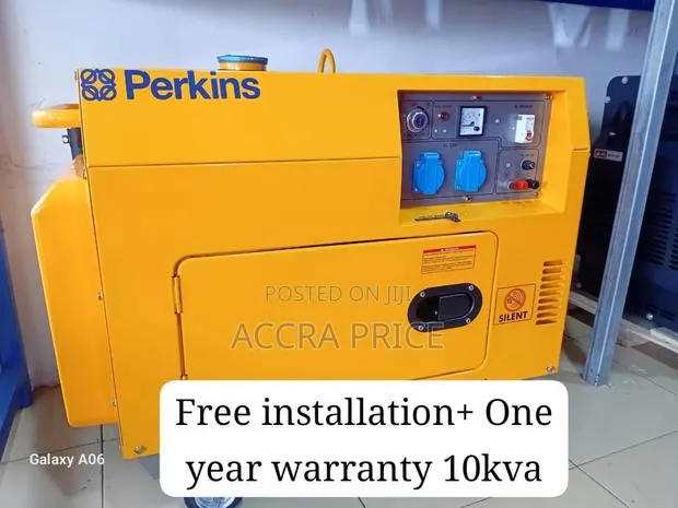 Power on Demand 10kva Perkins Gen Diesel Perkins Generator · Photo 1