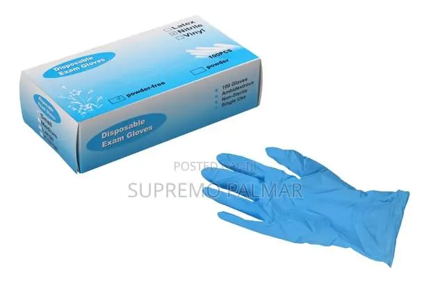 Nitirile Non-Powdered Disposable Glove Pack, 100pcs/Pack · Photo 1