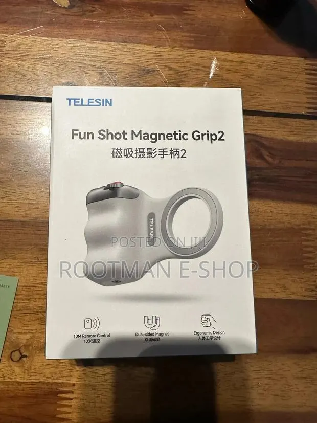 Telesin Fun Shot Magnetic Phone Camera DSLR Style Shutter Grip · Photo 1