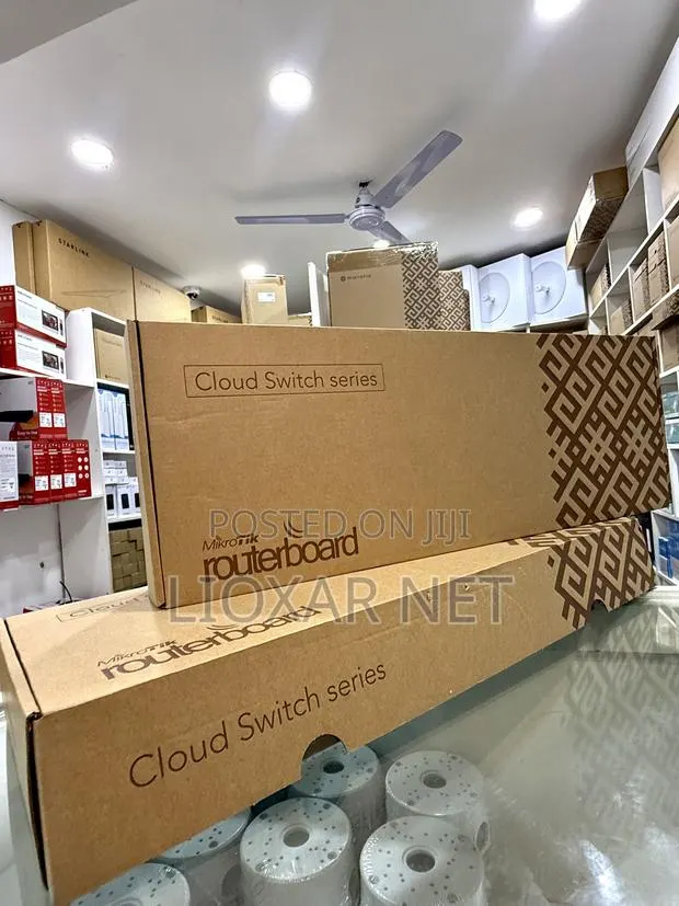 MikroTik CRS326-24G-2S+RM Gigabit Switch · Photo 1