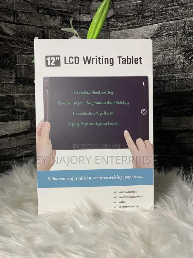 12-Inch LCD Writing Tablet for Kids – Reusable Drawing Learning Pad · Photo 1