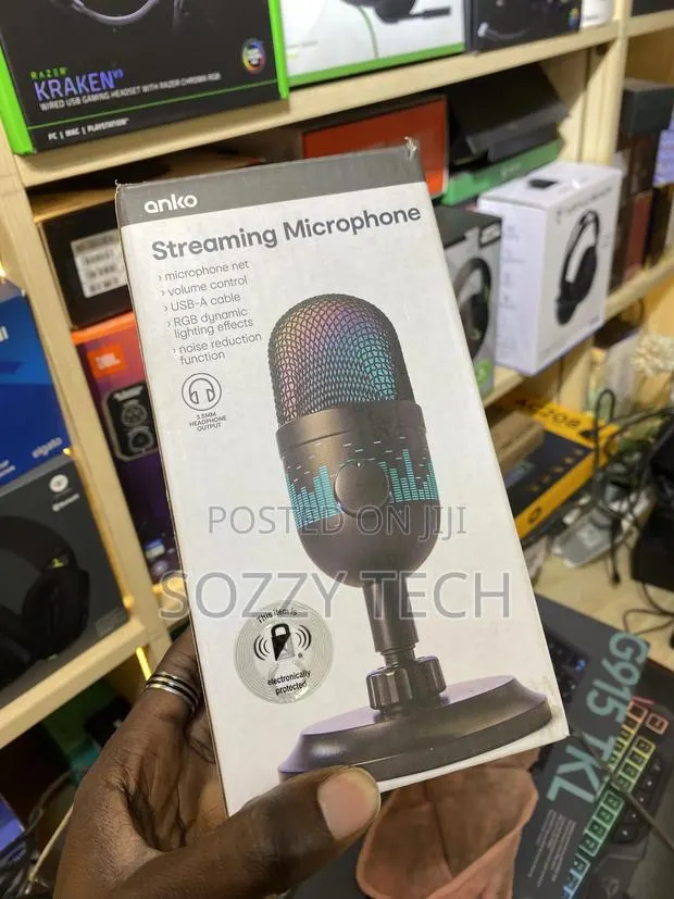 Aokeo USB Microphone, Plug and Play Gaming Mic for PC, Mac, PS4/5 · Photo 1
