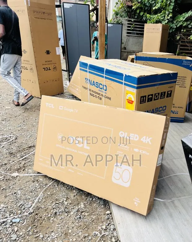 Order Quality TCL 50 Inches Qled Smart Satellite Android FHD Tv · Photo 1