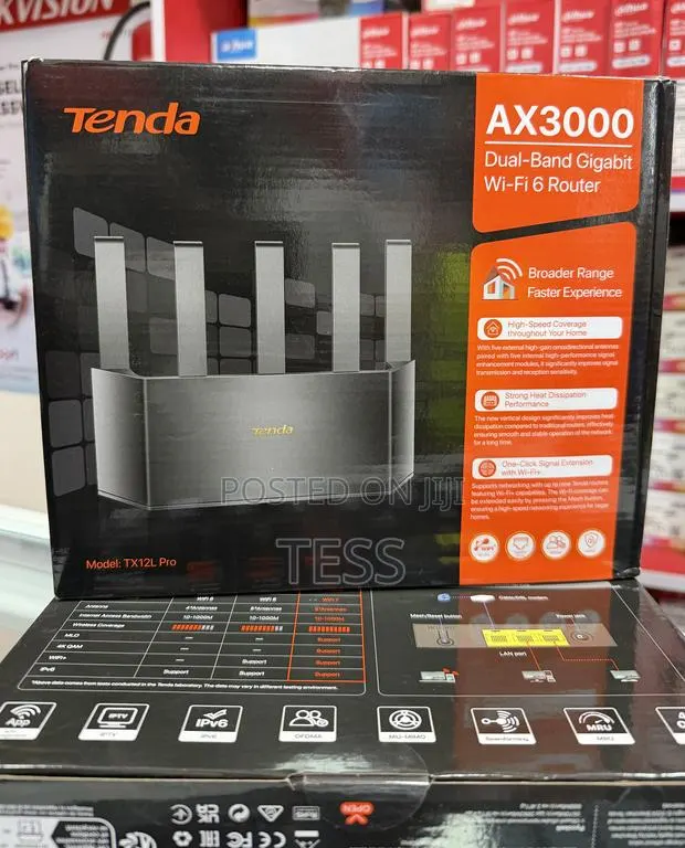 Tenda TX12L Pro AX3000 Dual-Band Gigabit Wi-Fi 6 Router · Photo 1