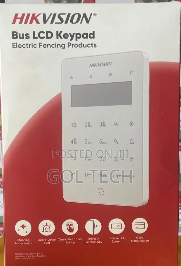 Hikvision Bus LCD Keypad Electric Fencing Product · Photo 1