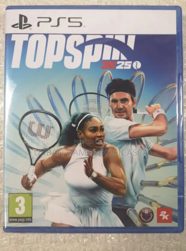 Topspin 2k25 Tennis Ps5 Sealed · Photo 1