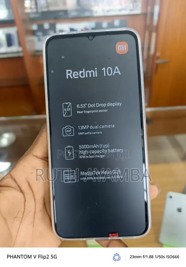Xiaomi Redmi 10A 128 GB Black · Photo 1