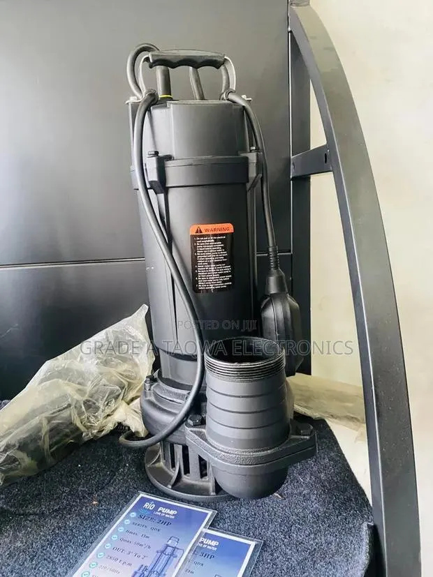 Solid Submersible Rio 2hp Sewage Water Pumps · Photo 1