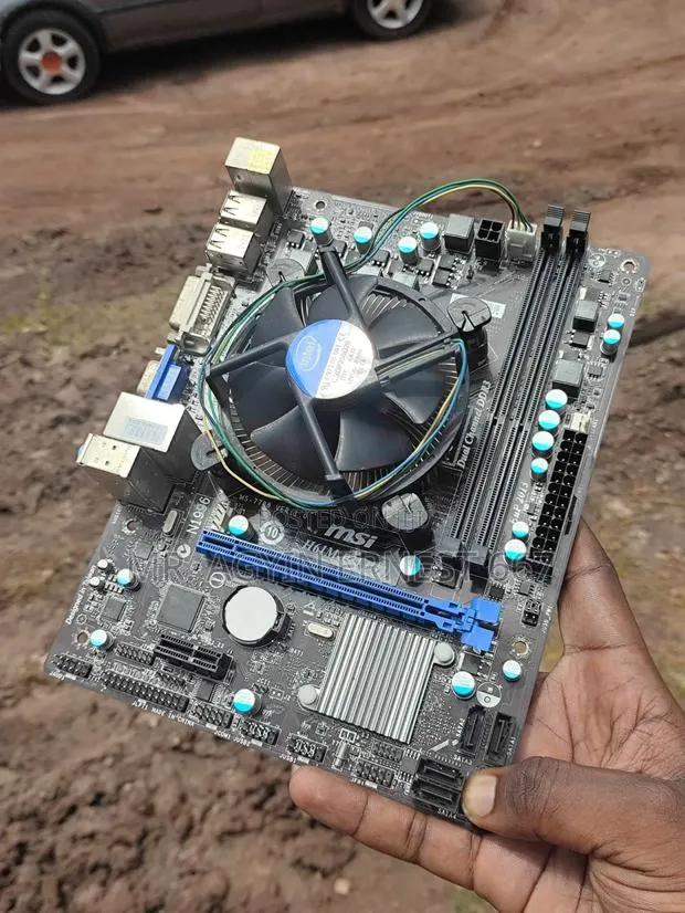 Msi H61m-P31 (G3) Motherboard + I5 3rd Gen Processor · Photo 1