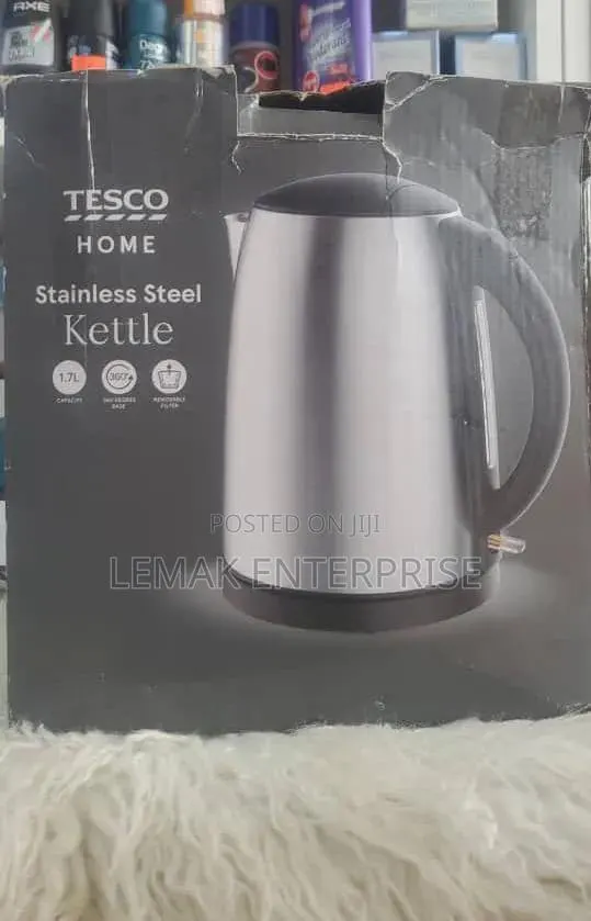 Tesco Home 1.7L Stainless Steel Kettle (Model JK22) Form UK · Photo 1