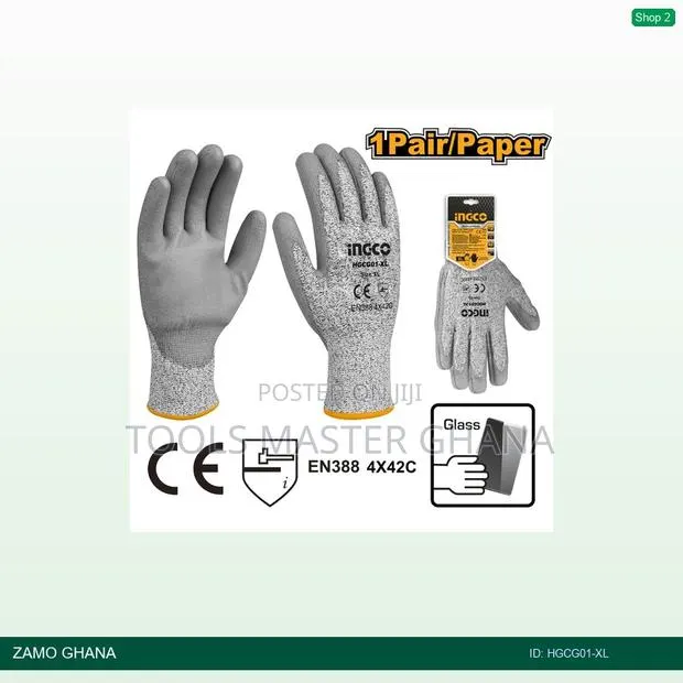 Cutresistant Gloves - Hgcg01-xl · Photo 1