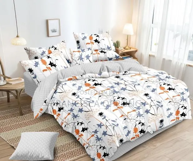 Luxurious Super Kingsize Duvet Set 7pcs (100% Cotton Touch) · Photo 1