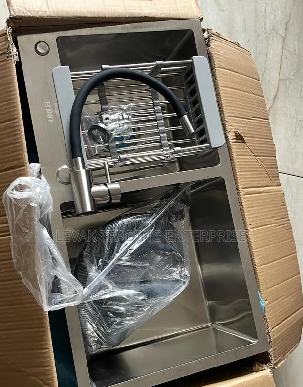 Silver Kitchen Sink - Armless Deep Sink · Photo 1