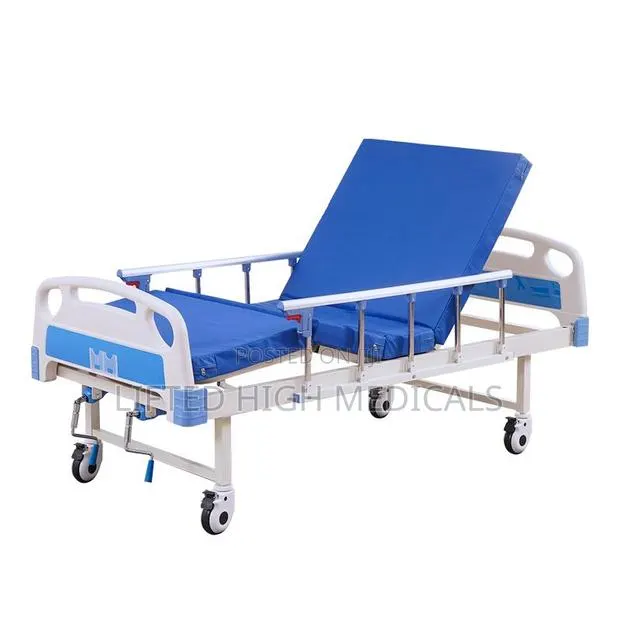 Two (2) Crank Hospital Bed – Adjustable Patient Bed · Photo 1