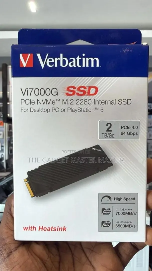 Verbatim Vi7000g 2tb Gaming Pcle Nvme M2 2280 Internal SSD · Photo 1