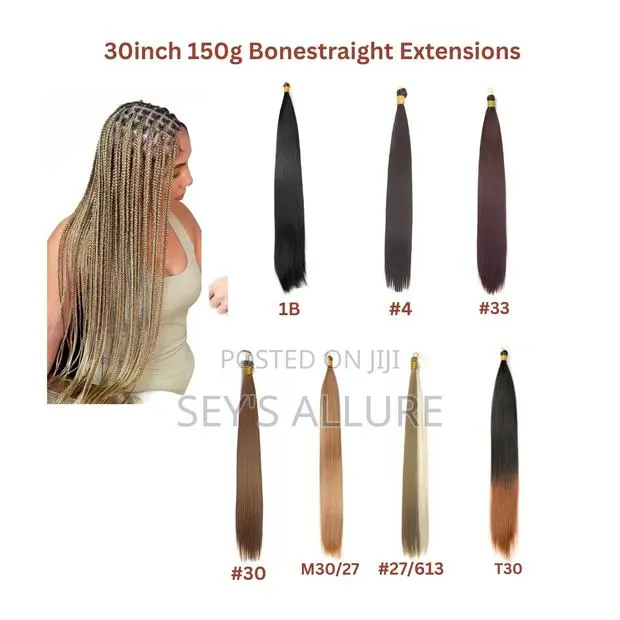 30inches Bonestraight Extensions · Photo 1