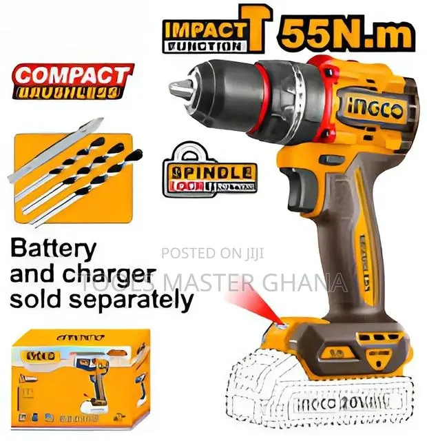 Compact Brushless Cordless Impact Drill - Cidli205581 · Photo 1
