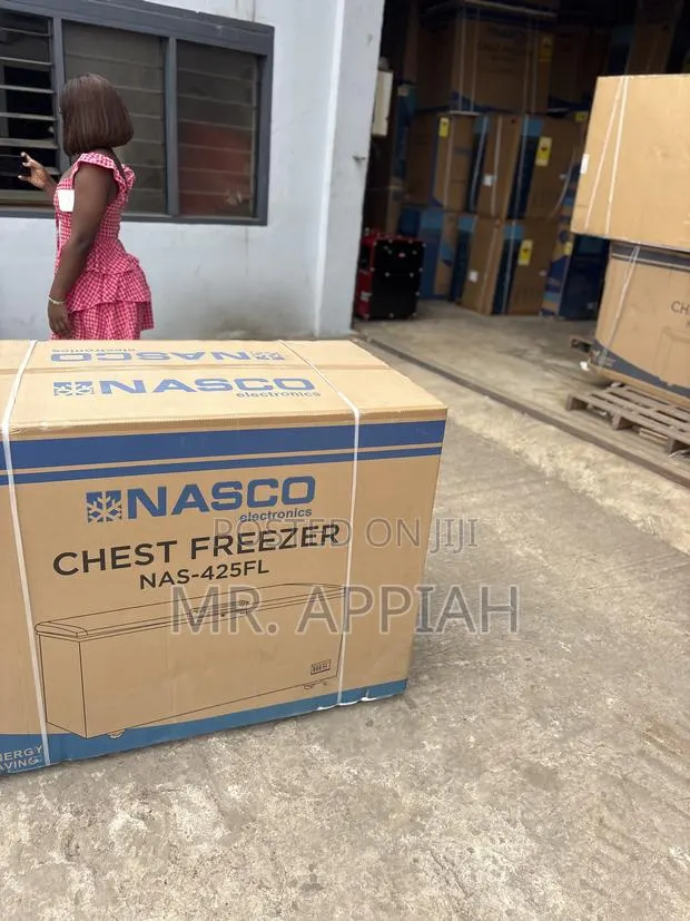 Choose Durable Nasco Single Door Chest Freezer(Nas475fl) Black · Photo 1