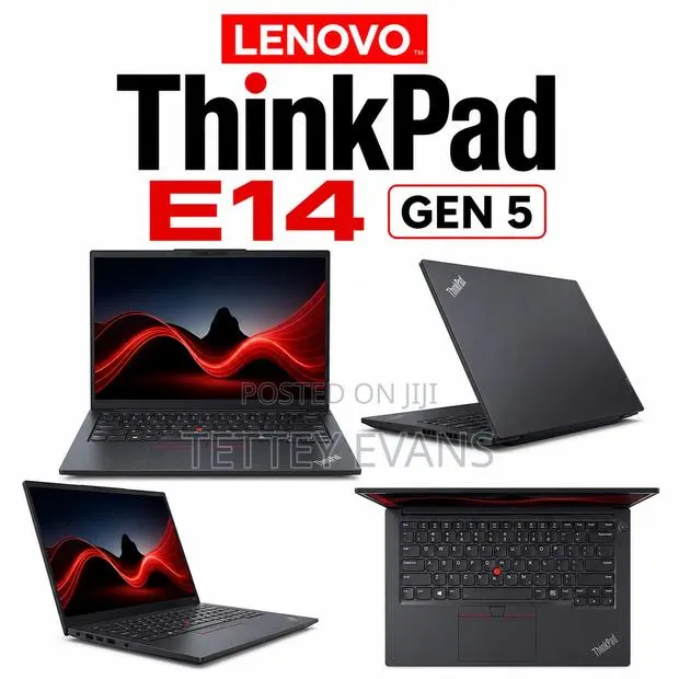 New Laptop Lenovo ThinkPad E14 Gen 5 16GB Intel Core i5 SSD 512GB · Photo 1