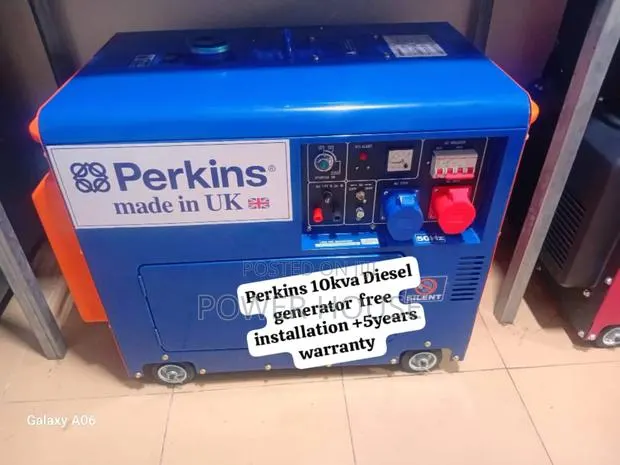 Turbo Star Perkins Diesel Generator 10kva Silent · Photo 1