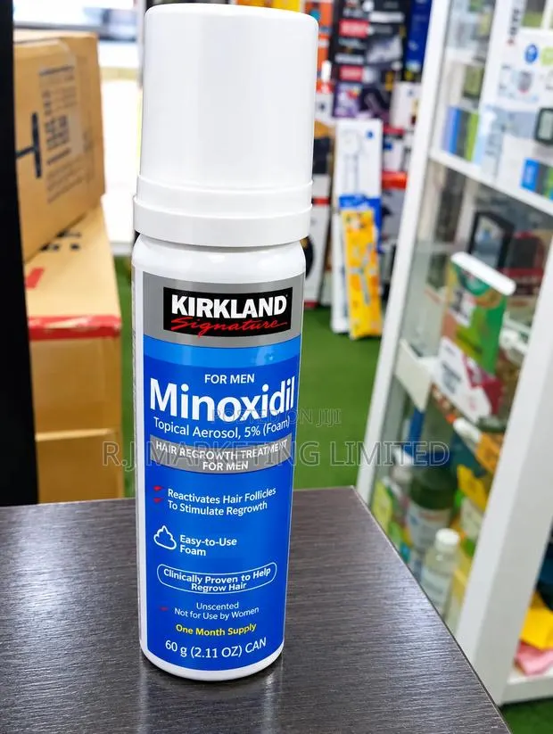 Genuine Kirkland Minoxidil Foam for Beard and Hair · Photo 1