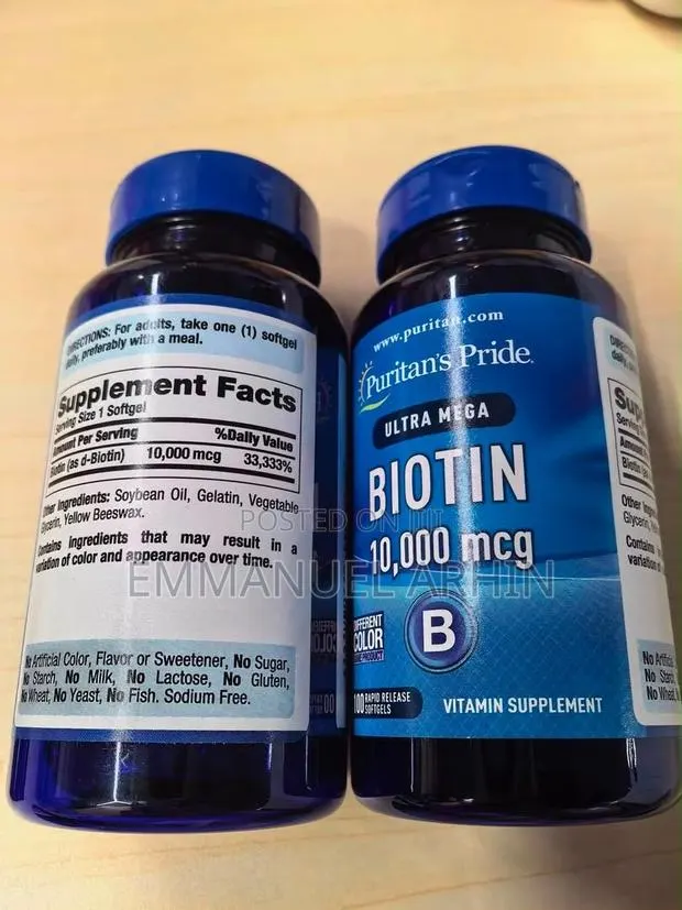 Biotin 10,000 MCG · Photo 1