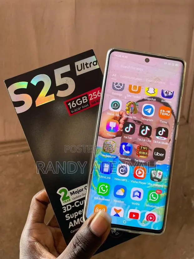 Itel S25 Ultra 256 GB Black · Photo 1